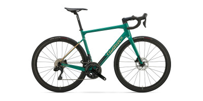 BIKE GARDA 105 DI2 SWR40 M GREEN GOLD GLOSSY